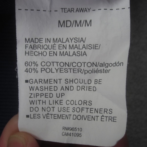 Under Armour Jacket Mens Medium Blue Full Zip Knit‎ Bomber Fitted - Picture 8 of 15